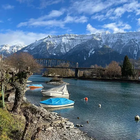 Aareblick 68 Charming With River View رينغنبرغ