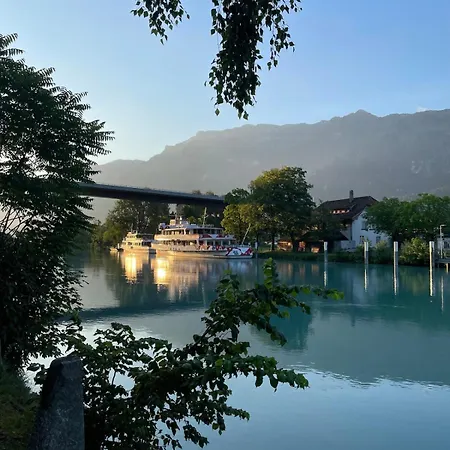 Aareblick 68 Charming With River View رينغنبرغ