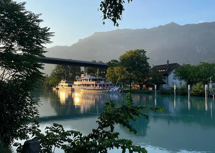 Aareblick 68 Charming With River View Ringgenberg