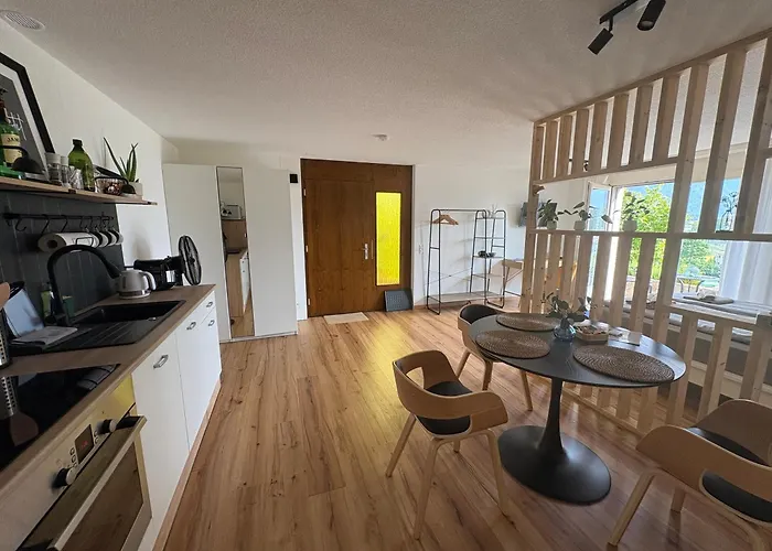 Aareblick 68 Charming With River View *