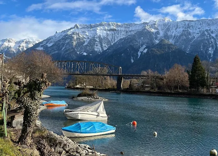 Aareblick 68 Charming With River View Ringgenberg